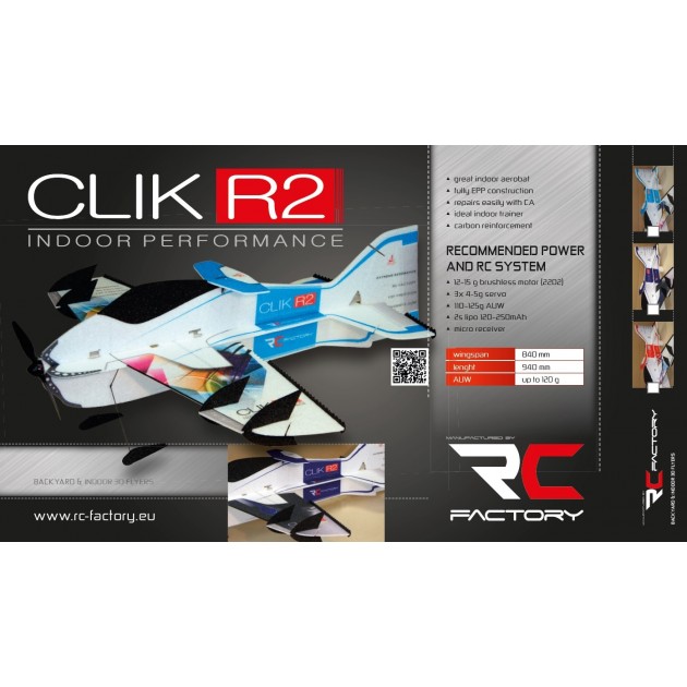 RCF-S061_1.jpg. Clik R2 SuperLITE Red (E33)