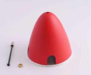 top-p0004a-04r. P-51D 89inch Red Spinner (4 Blade)