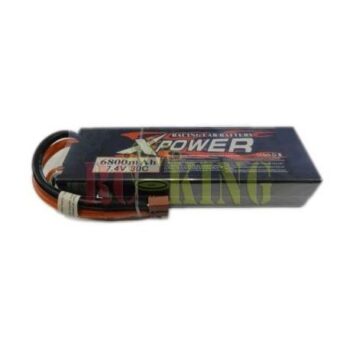 XP68002S50CHARD.jpg. X-Power 6800mAh 7.4 50C Hard Case