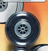 DUB225T_1.jpg. Treaded Wheels 2-1/4Inc