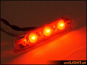 BAR12F-080X3-BL_8.jpg. 12mm Strobe-Light BAR 8W Blue