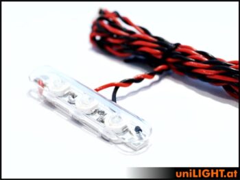 BAR12F-080X3-OR_2.TMP. 12mm Strobe-Light BAR 8W Orange