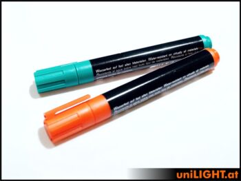 CASE-COLOURPEN_1.jpg. Permanent Marker Kit RED+GREEN