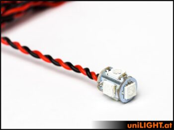 CUBE-026-RT_10.jpg. 2.6W Cube Light 5-Sided Red