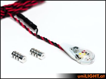 DUAL16-100X2-RW_1.jpg. 10Wx2 Double Light 16mm RED/WHITE