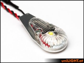 DUAL24-080-RTWE_12.jpg. 8W Double Light 24mm KLEIN Red/White