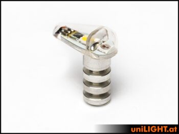DUAL7X-030X2-GW_2.TMP. 3Wx2 Double Light 7mm short GREEN/WHITE