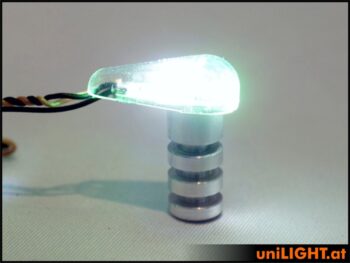 DUAL7X-030X2-GW_4.jpg. 3Wx2 Double Light 7mm short GREEN/WHITE