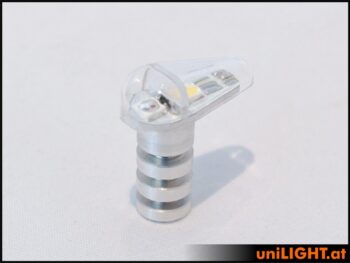 DUAL7X-030X2-GW_9.jpg. 3Wx2 Double Light 7mm short GREEN/WHITE