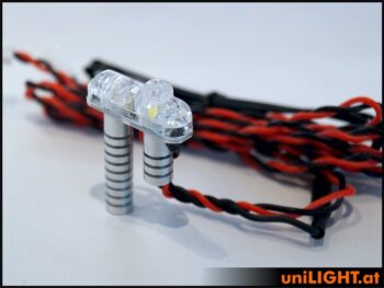 DUAL8-080-GNWE_7.jpg. 8W Double Light 8mm Green/White