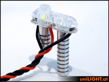 DUAL8-080-RTWE_5.jpg. 8W Double Light 8mm Red/White