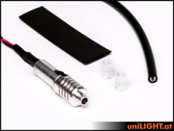 4W Navigation light 4mm fiber WHITE - Image 3