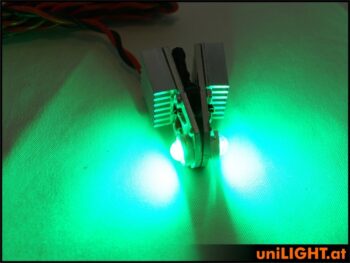 FLAT-040-2XGN_16.jpg. 2x4W Flashlight Two-Sided Green