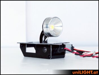 8Wx2 Folding Spotlight 26mm HV White - Image 4