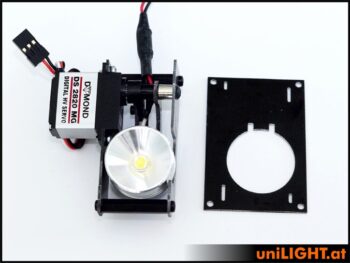 8Wx2 Folding Spotlight 26mm HV White - Image 6