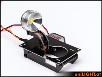 FLIP26HVF0802WW_14.jpg. 8Wx2 Folding Spotlight 26mm HV W/White