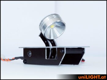 FLIP26HVF0802WW_15.jpg. 8Wx2 Folding Spotlight 26mm HV W/White