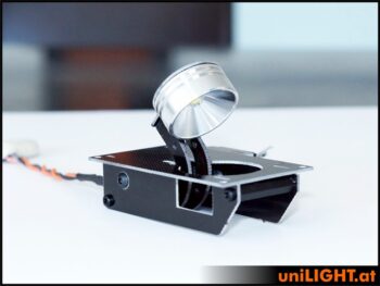 FLIP26HVF0802WW_17.jpg. 8Wx2 Folding Spotlight 26mm HV W/White