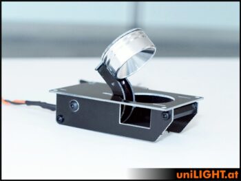 FLIP26HVF0802WW_18.jpg. 8Wx2 Folding Spotlight 26mm HV W/White