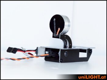 FLIP26HVF0802WW_26.jpg. 8Wx2 Folding Spotlight 26mm HV W/White