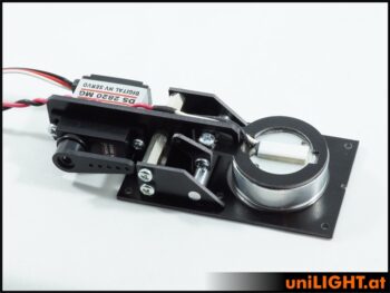 FLIP26HVF0802WW_34.jpg. 8Wx2 Folding Spotlight 26mm HV W/White