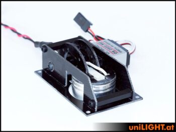 FLIP26HVF0802WW_7.jpg. 8Wx2 Folding Spotlight 26mm HV W/White