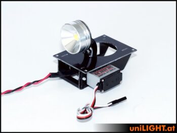 FLIP26HVF0802WW_9.jpg. 8Wx2 Folding Spotlight 26mm HV W/White