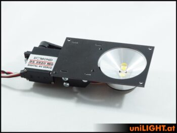 FLIP35F-080X2-W_3.jpg. 8Wx2 Flip Spotlight 35mm White T-Fuse