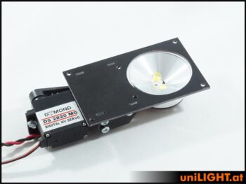FLIP35F-080X2-W_5.jpg. 8Wx2 Flip Spotlight 35mm White T-Fuse