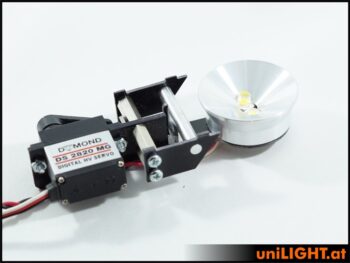 FLIP35F-080X2-W_7.jpg. 8Wx2 Flip Spotlight 35mm White T-Fuse