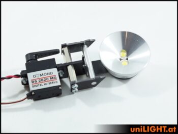 FLIP40HVF080X2W_4.jpg. 8Wx2 Flip Spotlight 40mm HV T-Fuse W