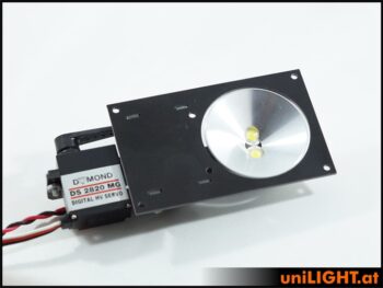 FLIP40HVF080X2W_6.jpg. 8Wx2 Flip Spotlight 40mm HV T-Fuse W
