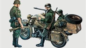 ITA315.jpg. 1/35 BMW R75 with Side Car