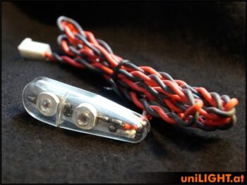 PRO11XF-080X2-R_13.jpg. 8Wx2 Flash Light 11mm Red T-Fuse
