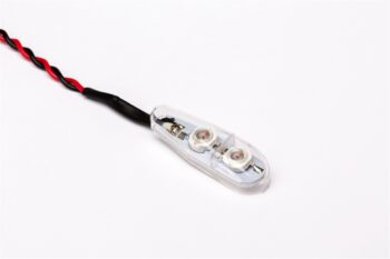 PRO11XF-080X2-R_16.jpg. 8Wx2 Flash Light 11mm Red T-Fuse