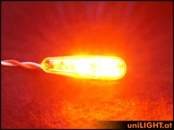 PRO11XF-080X2-R_2.jpg. 8Wx2 Flash Light 11mm Red T-Fuse