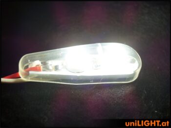PRO11XF-080X2-R_3.jpg. 8Wx2 Flash Light 11mm Red T-Fuse