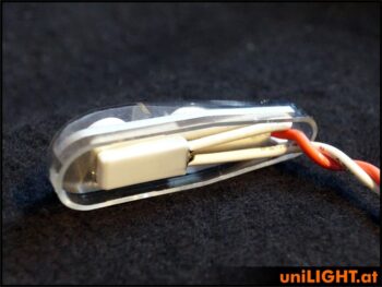 PRO11XF-080X2-R_9.jpg. 8Wx2 Flash Light 11mm Red T-Fuse