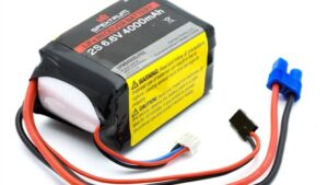 SPMB4000LFRX.jpg. 4000mAh 2S 6.6V Li-Fe Receiver Battery