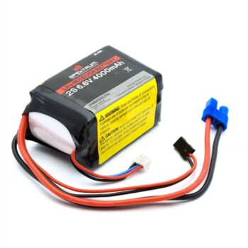 SPMB4000LFRX.jpg. 4000mAh 2S 6.6V Li-Fe Receiver Battery
