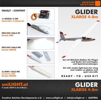 SET-GLIDER-XL.jpg. GLIDER-XtraLarge Light Set