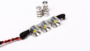 SPOT12-020-3XWE_1.jpg. 3x2W Flat Triple Spotlights 12mm White