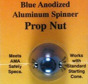 DUB740_1.jpg. Spinner Prop Nut1/4-28Blue