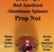 DUB742_1.jpg. Spinner Prop Nut5/16-24Red