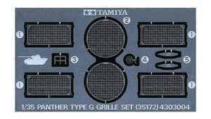 TAM35172.jpg. 1/35 German Panther G Photo Etched Grill