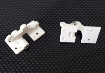 rcw0110. Nylon Hinge for Door/Flap 16x33mm (2 pcs)
