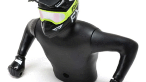 los-2284. Rider Figure Upper FXR Yellow PM-SM/MX