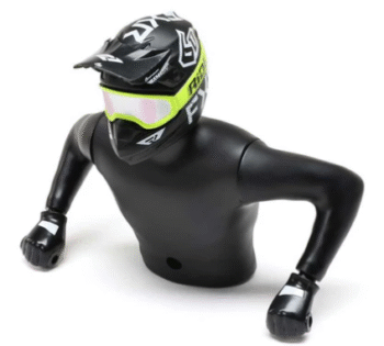 los-2284. Rider Figure Upper FXR Yellow PM-SM/MX