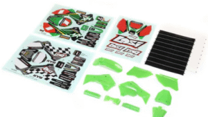 los260002. Green Plastics with Wraps: Promoto-MX