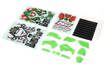 los260002. Green Plastics with Wraps: Promoto-MX